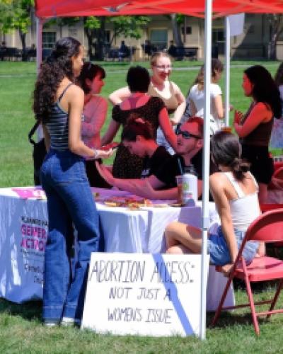 Planned Parenthood tabling 